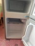 奧克斯小冰箱家用小型迷你冷藏冷凍兩用出租房宿舍用節能省電寢室辦公室電冰箱 【熱賣(mài)款 升級凈化去味】22A126DW銀 曬單實(shí)拍圖