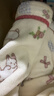 宮蝶法蘭絨睡衣女秋冬加厚保暖可外穿珊瑚絨家居服套裝 粉色小兔暖絨套裝 L (建議100-120斤) 曬單實拍圖