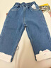 巴拉巴拉balaOne兒童長(cháng)褲女童寶寶直筒牛仔褲加絨保暖2025冬208425108008 曬單實(shí)拍圖