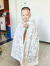 蒂樂(lè )嬰兒披風(fēng)長(cháng)款男女寶寶外出擋防風(fēng)斗篷兒童秋冬裝加厚防寒披肩 星鬃云謠（100%純棉外層） 均碼 【適合0-8歲】 曬單實(shí)拍圖