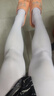 絲翎（SLIMWALK）日本進(jìn)口塑形睡眠襪女壓力襪連褲襪美腿襪長(cháng)筒襪春秋強壓顯瘦襪 睡眠長(cháng)筒襪加長(cháng)美腿4段壓力  1雙 M M-L 曬單實(shí)拍圖