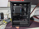 先馬（SAMA）黑洞7pro中塔式吸音降噪電腦主機箱黑色 標配2把降噪風(fēng)扇/高分子樹(shù)脂棉/支持ATX主板/豎裝顯卡 曬單實(shí)拍圖
