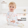 英氏（YEEHOO）嬰兒衣服新生兒連體衣男女寶寶純棉新疆棉嬰幼兒居家爬服四季款 氣泡【和蛤款】 52cm (建議0-1月  2-3.5kg) 曬單實拍圖