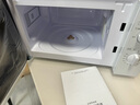 美的微波爐家用快捷小型 700W 容量20L 360°均勻加熱 旋鈕操控 易清潔 M1-L213B 經(jīng)典款 曬單實(shí)拍圖
