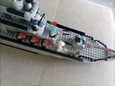 啟致創(chuàng  )想積木船航空母艦軍事模型兼容樂(lè )高兒童拼裝益智玩具男孩生日禮物 曬單實(shí)拍圖