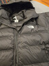 The North Face北面羽絨服男戶(hù)外高蓬鵝絨防潑保暖外套7W7G 宇宙黑/JK3 XL 曬單實(shí)拍圖