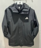 adidas拒水加絨內(nèi)膽三合一連帽外套男女秋冬阿迪達(dá)斯官方輕運(yùn)動(dòng) 黑色   M 曬單實(shí)拍圖