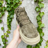 Jeep吉普高幫男鞋冬季英倫風(fēng)簡(jiǎn)版透氣厚底板鞋男潮流時(shí)尚軟底休閑鞋 卡其色（運動(dòng)碼） 41 曬單實(shí)拍圖