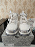 耐克（NIKE）官方女鞋Air Jordan3 AJ3潮流百搭復古運動(dòng)籃球鞋 CK9246-100 43 曬單實(shí)拍圖