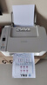 佳能（Canon）TS3480彩色噴墨無(wú)線(xiàn)家用辦公學(xué)生A4打印機復印掃描一體機家庭小型照片手機直接打 TS3480【白色】手機電腦無(wú)線(xiàn)連接+打印復印掃描 套餐二：3480黑彩連噴加墨+4瓶黑彩墨水【力 曬單實(shí)拍圖