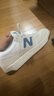 NEW BALANCE NB官方男鞋女鞋情侶潮流百搭簡(jiǎn)約舒適休閑板鞋480L系列 米白色 BB480LLA 40 (腳長(cháng)25cm) 曬單實(shí)拍圖