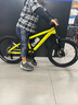 迪卡儂（DECATHLON）20/24寸兒童自行車(chē)山地車(chē)鋁碟剎男OVBK  黃色20寸(含腳撐車(chē)鈴) 7速 曬單實(shí)拍圖