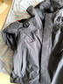 迪桑特（DESCENTE）SKI STYLE搖粒絨內(nèi)膽男女款3L三合一沖鋒衣兩件套 男子BK-黑色-D5491STH50 3XL (男190/女185) 曬單實(shí)拍圖