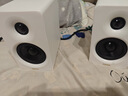 漫步者（EDIFIER）N300 無(wú)線(xiàn)藍牙桌面電腦音響 家用有源桌面2.0音箱 精致小巧HIFI音質(zhì)雙金標認證情人節禮物 絲綢白+音頻線(xiàn)+腳墊 曬單實(shí)拍圖