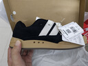 adidas「鯊魚(yú)面包鞋」ADIMATIC經(jīng)典滑板鞋男女阿迪達斯官方三葉草 黑色/白色   38 曬單實(shí)拍圖