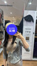 ZAUO防曬褲女夏季束腳闊腿褲寬松顯瘦薄款透氣速干長(cháng)褲 防曬褲螺紋版 深椰色 S 曬單實(shí)拍圖