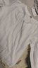 森馬（Semir）長(cháng)袖襯衫女流蘇刺繡波西米亞風(fēng)2025秋白色寬松袖襯衣10A525105001 曬單實(shí)拍圖