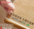 古私（Gusi）茶幾桌墊PVC桌布餐桌保護墊透明書(shū)桌面墊軟玻璃防燙隔熱電視柜墊 曬單實(shí)拍圖