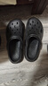 名創(chuàng  )優(yōu)品（MINISO）洞洞鞋男士夏季外穿防滑厚底eva踩屎感涼鞋防臭海邊沙灘包頭拖鞋 曬單實(shí)拍圖