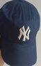 MLB帽子男女軟頂棒球帽虞書(shū)欣明星同款運動(dòng)鴨舌帽3ACP6601N-50NYS-F 曬單實(shí)拍圖