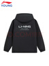 李寧童裝兒童外套男女大童加絨保暖3M反光插肩袖運動(dòng)風(fēng)衣140YFDV219-3 曬單實(shí)拍圖