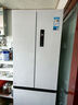 美的（Midea）418法式多門(mén)四開(kāi)門(mén)電冰箱超薄平嵌小戶(hù)型家用冰箱一級能效國家補貼20%大容量無(wú)霜MR-418WFPE白色 曬單實(shí)拍圖