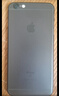 今舞 適用蘋果6/6s手機(jī)殼超薄磨砂iphone6plus全包半軟硬殼女男款6sPP類硅膠外殼保護(hù)套 透明黑 iphone6p/6splus-5.5寸 曬單實(shí)拍圖