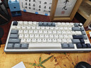 RK R75Pro游戲機械鍵盤(pán)無(wú)線(xiàn)藍牙有線(xiàn)三模電競專(zhuān)用電腦辦公客制化75配列女生便攜側刻麻將音網(wǎng)頁(yè)驅動(dòng) R75Pro-五十度灰-煙雨軸V2-三模 曬單實(shí)拍圖
