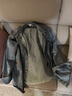 UR2025秋季新款男裝潮流趣味貼紙刺繡水洗牛仔襯衫UUV850038 藍色 XL 曬單實(shí)拍圖