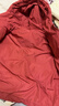童泰（TONGTAI）寶寶羽絨服外套冬季兒童衣服男女童鴨絨服五防連帽上衣紅色90cm 曬單實(shí)拍圖