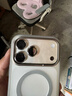 藍猩先生適用蘋(píng)果17Pro鏡頭膜 iPhone17promax后攝像頭膜藍寶石高清耐磨耐刮手機保護膜 銀 曬單實(shí)拍圖