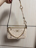 古蟻適用于coach蔻馳麻將包斜挎包包延長(cháng)鏈珍珠替換包帶改造鏈條配件 愛(ài)心四葉草+四葉草裝飾鏈30cm 無(wú)規格 曬單實(shí)拍圖