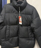 森馬（Semir）輕松羽絨|羽絨服男三防外套發(fā)熱保暖面包服冬2025新款抗靜電 黑色（灰鴨絨）90001 L 曬單實(shí)拍圖