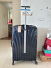 新秀麗（Samsonite）萬(wàn)向輪貝殼箱拉桿箱密碼鎖時(shí)尚行李箱旅行箱單拉桿V22 深藍色 28英寸 曬單實(shí)拍圖