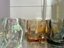WINTERPALACE水晶威士忌啤酒杯子洋酒白酒口杯家庭用套裝玻璃喝水小茶杯高顏值 4只裝 235ml 曬單實(shí)拍圖