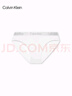Calvin Klein內衣女士三條裝經(jīng)典提花腰邊ck舒適棉質(zhì)微彈性感比基尼三角內褲女 MP1-太空黑/椰青灰/月光白 3條 S 尺碼偏大，建議拍小一碼 曬單實(shí)拍圖