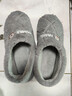 俞兆林棉拖鞋男女居家用室內簡(jiǎn)約保暖毛絨包跟防滑棉鞋 YI004 曬單實(shí)拍圖