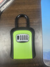 美冠衛士（MEIGUANWEISHI）裝修鑰匙密碼盒掛鎖掛式免安裝欄桿密碼鎖盒裝修鑰匙量大定制公司 G7 型 綠色 全合金外殼 掛式 曬單實(shí)拍圖