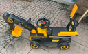 童稚挖掘機可坐人兒童電動(dòng)玩具車(chē)男孩大號工程車(chē)挖土機生日禮物 【全電】電動(dòng)挖臂+推桿+藍牙音樂(lè ) 【單驅】適合2-6歲 曬單實(shí)拍圖