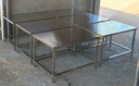 信京不銹鋼工作臺實(shí)驗室操作臺實(shí)驗桌無(wú)塵車(chē)間分揀臺100*60*75 曬單實(shí)拍圖