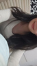 AJIDOU阿吉豆項鏈生日禮物 閃耀四葉草紅皓石吊墜項鏈送女友老婆 玫紅色 曬單實拍圖