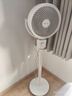 艾美特（AIRMATE）【小暴風(fēng)】空氣循環(huán)扇大風(fēng)量搖頭電風(fēng)扇家用臺(tái)式落地扇升級(jí)加高換氣輕音柔風(fēng)小風(fēng)扇 FA18-X115 曬單實(shí)拍圖