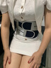 法·瑪莎 FAV MARTHA德國品質(zhì)護腰帶醫用級腰部支撐腰間盤(pán)突出男女專(zhuān)用久坐站強效支撐 灰色 M 曬單實(shí)拍圖