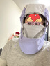 蕉內（Bananain）熱皮503++男女同款護頸冬季機能帽運動(dòng)戶(hù)外滑雪保暖帽防風(fēng)面罩 【男女同款】薄霧紫 曬單實(shí)拍圖
