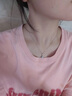 伊燦超閃鑲鉆吊墜項鏈女小眾設計網(wǎng)紅氣質(zhì)鎖骨鏈2025新款爆款時(shí)尚頸鏈 水滴鑲鉆項鏈 曬單實(shí)拍圖