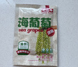 云山半鹽漬海葡萄100g*2即食兒童涼拌菜魚(yú)子醬火鍋商家用贈4種蘸料海藻 曬單實(shí)拍圖