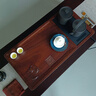 三醒整塊黑胡桃木頭實(shí)木功夫茶盤(pán)家用套裝電器一體帶電磁爐茶臺茶托盤(pán) 75*43*4.5CM【單茶盤(pán)】 曬單實(shí)拍圖