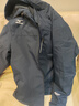 美津濃戶(hù)外休閑夾克男外套男棉衣抓絨寬松連帽大碼棉服上衣 藏青色 XL 曬單實(shí)拍圖