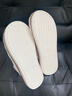 京悠雨日本毛毛棉拖鞋女士冬季2025新款靜音防滑女款室內家居加絨加厚男 月光白【擼貓感巨舒適靜音不臭腳】 36 37 曬單實(shí)拍圖