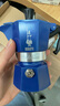 比樂蒂（Bialetti） 【珍藏禮盒】迷你摩卡壺禮盒 半杯份咖啡具套裝手沖意式送禮收藏 迷你摩卡壺（摩洛哥藍(lán)） 20ml 曬單實(shí)拍圖